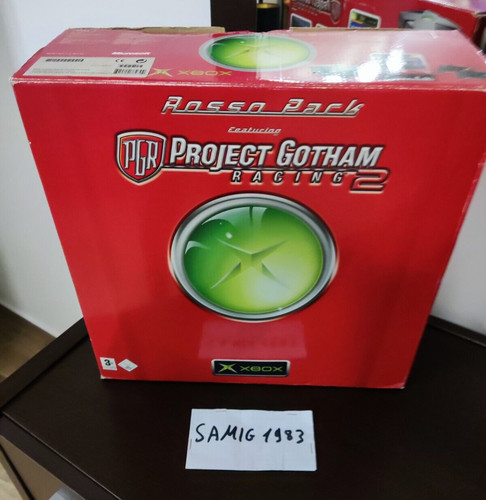 Xbox classic console - console, rosso